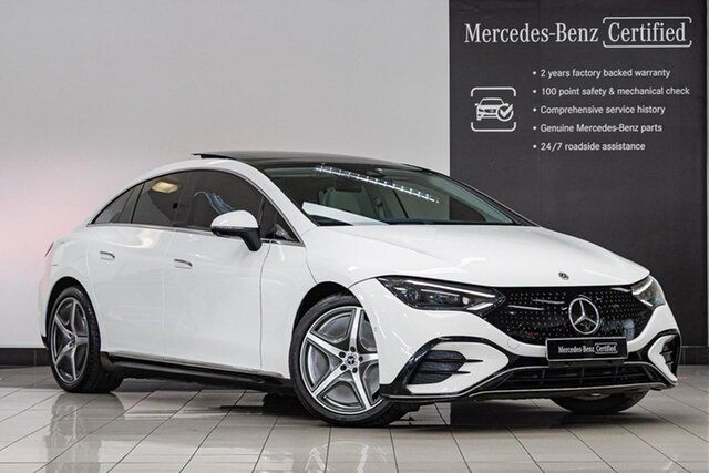 Used Mercedes-Benz EQE V295 803+053MY EQE350 4MATIC Keysborough, 2023 Mercedes-Benz EQE V295 803+053MY EQE350 4MATIC White 1 Speed Reduction Gear Sedan