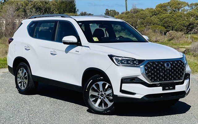 Demo KGM Rexton Y461 MY26 ELX Kenwick, 2025 KGM Rexton Y461 MY26 ELX Silky White 8 Speed Sports Automatic Wagon