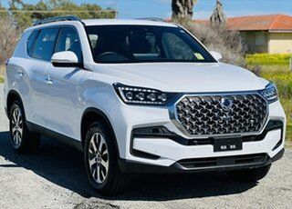 2025 KGM Rexton Y461 MY26 ELX Silky White 8 Speed Sports Automatic Wagon