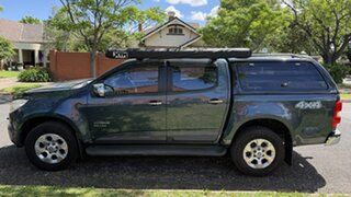 2013 Holden Colorado RG MY14 LTZ (4x4) Green Black 6 Speed Automatic Crew Cab Pickup
