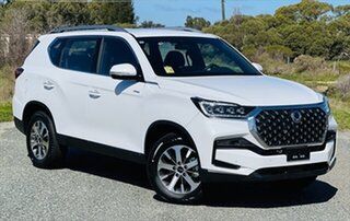 2025 KGM Rexton Y461 MY26 ELX Silky White 8 Speed Sports Automatic Wagon.