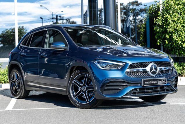 Used Mercedes-Benz GLA-Class H247 802+052MY GLA200 DCT Wishart, 2022 Mercedes-Benz GLA-Class H247 802+052MY GLA200 DCT Blue 7 Speed Sports Automatic Dual Clutch