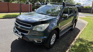 2013 Holden Colorado RG MY14 LTZ (4x4) Green Black 6 Speed Automatic Crew Cab Pickup