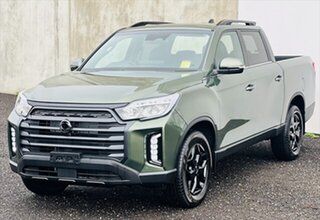 2026 KGM Musso Q261 MY26 Advance Crew Cab XLV Amazonian Green 6 Speed Sports Automatic Utility.