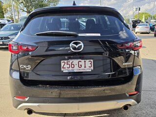 2022 Mazda CX-5 KF4WLA G25 SKYACTIV-Drive i-ACTIV AWD Touring Active Black 6 Speed Sports Automatic