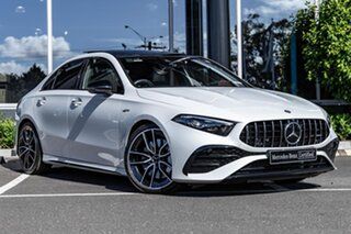 2023 Mercedes-Benz A-Class V177 803+053MY A35 AMG SPEEDSHIFT DCT 4MATIC White 8 Speed.
