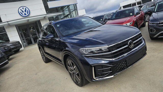New Volkswagen Touareg RC MY26 210TDI Tiptronic 4MOTION R-Line Belconnen, 2025 Volkswagen Touareg RC MY26 210TDI Tiptronic 4MOTION R-Line Blue 8 Speed Sports Automatic Wagon