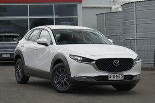 2025 Mazda CX-30 DM2W7A G20 SKYACTIV-Drive Pure White 6 Speed Sports Automatic Wagon.