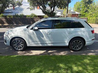 2017 Audi Q7 4M MY17 TDI Tiptronic Quattro White 8 Speed Sports Automatic Wagon