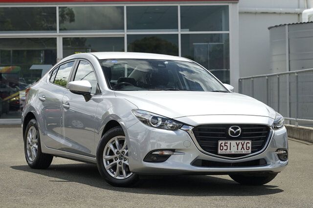 Used Mazda 3 BN5278 Maxx SKYACTIV-Drive Sport Toowoomba, 2019 Mazda 3 BN5278 Maxx SKYACTIV-Drive Sport Silver 6 Speed Sports Automatic Sedan