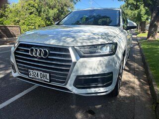 2017 Audi Q7 4M MY17 TDI Tiptronic Quattro White 8 Speed Sports Automatic Wagon