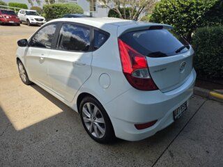 2017 Hyundai Accent RB4 MY17 Active White 6 Speed CVT Auto Sequential Hatchback