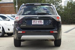 2014 Mitsubishi Outlander ZJ MY14.5 ES 2WD Black 6 Speed Constant Variable Wagon