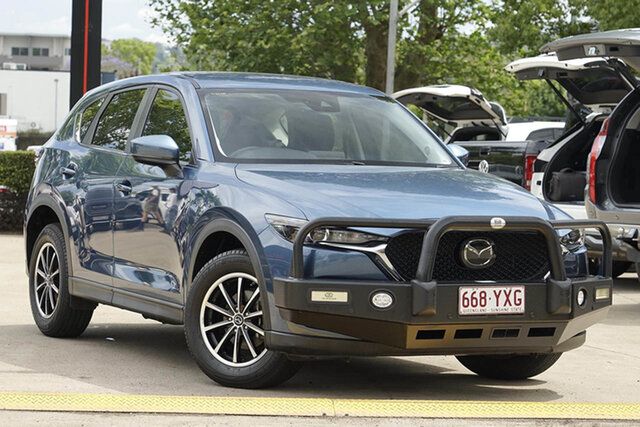 Used Mazda CX-5 KF2W7A Maxx SKYACTIV-Drive FWD Toowoomba, 2019 Mazda CX-5 KF2W7A Maxx SKYACTIV-Drive FWD Blue 6 Speed Sports Automatic Wagon