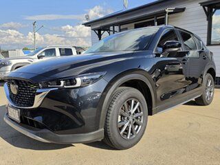 2022 Mazda CX-5 KF4WLA G25 SKYACTIV-Drive i-ACTIV AWD Touring Active Black 6 Speed Sports Automatic