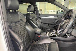 2021 Audi Q5 FY MY22 45 TFSI Quattro S Line Mhev White 7 Speed Auto S-Tronic Sportback