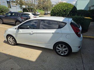 2017 Hyundai Accent RB4 MY17 Active White 6 Speed CVT Auto Sequential Hatchback