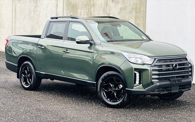 New KGM Musso Q261 MY26 Advance Crew Cab XLV Kenwick, 2026 KGM Musso Q261 MY26 Advance Crew Cab XLV Amazonian Green 6 Speed Sports Automatic Utility