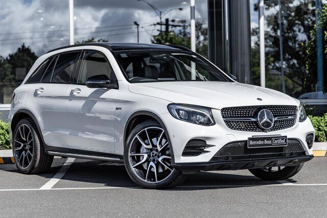 Used Mercedes-Benz GLC-Class X253 808MY GLC43 AMG 9G-Tronic 4MATIC Wishart, 2018 Mercedes-Benz GLC-Class X253 808MY GLC43 AMG 9G-Tronic 4MATIC White 9 Speed Sports Automatic
