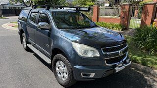 2013 Holden Colorado RG MY14 LTZ (4x4) Green Black 6 Speed Automatic Crew Cab Pickup
