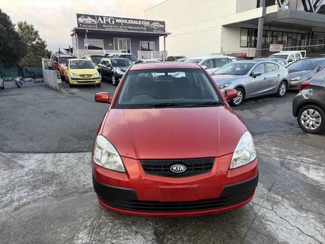 Used Kia Rio JB LX Coorparoo, 2007 Kia Rio JB LX Red 5 Speed Manual Hatchback