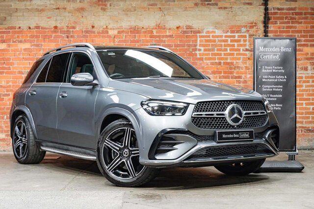 Used Mercedes-Benz GLE-Class V167 805MY GLE300 d 9G-Tronic 4MATIC Keysborough, 2025 Mercedes-Benz GLE-Class V167 805MY GLE300 d 9G-Tronic 4MATIC Grey 9 Speed Sports Automatic