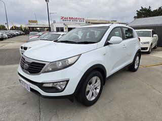 2013 Kia Sportage SL Series II MY13 SI White 5 Speed Manual Wagon.