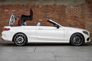 2017 Mercedes-Benz C-Class A205 808MY C43 AMG 9G-Tronic 4MATIC White 9 Speed Sports Automatic