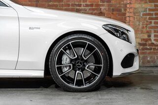 2017 Mercedes-Benz C-Class A205 808MY C43 AMG 9G-Tronic 4MATIC White 9 Speed Sports Automatic