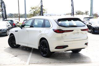 2026 Mazda CX-80 KL G40e Skyactiv-Drive i-ACTIV AWD GT Rhodium White 8 Speed Sports Automatic Wagon.