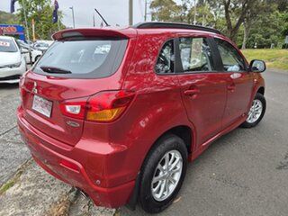 2012 Mitsubishi ASX XA MY12 Platinum 2WD Maroon 6 Speed Constant Variable Wagon.
