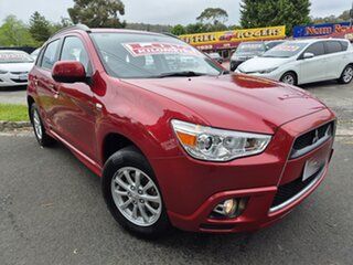 2012 Mitsubishi ASX XA MY12 Platinum 2WD Maroon 6 Speed Constant Variable Wagon.