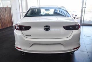 2026 Mazda 3 BP2S7A G20 SKYACTIV-Drive Pure Snowflake White Pearl 6 Speed Sports Automatic Sedan.