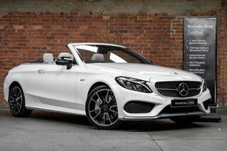 2017 Mercedes-Benz C-Class A205 808MY C43 AMG 9G-Tronic 4MATIC White 9 Speed Sports Automatic.
