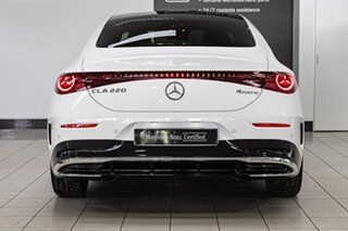 2026 Mercedes-Benz CLA-Class C178 807MY CLA220 e-DCS 4MATIC White 8 Speed