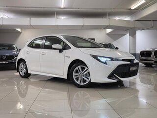 2021 Toyota Corolla ZWE211R Ascent Sport E-CVT Hybrid White 1 Speed Constant Variable Hatchback.