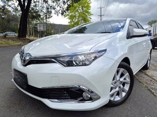 2015 Toyota Corolla ZRE182R Ascent Sport Crystal White Pearl 6 Speed Manual Hatchback
