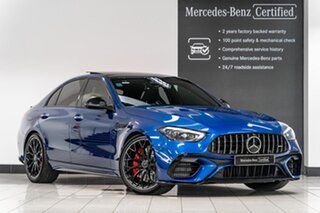 2024 Mercedes-Benz C-Class W206 804MY C63 AMG SPEEDSHIFT MCT 4MATIC+ S E Performance Blue 9 Speed.