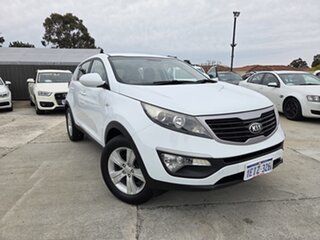 2013 Kia Sportage SL Series II MY13 SI White 5 Speed Manual Wagon.
