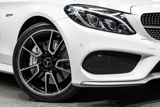 2017 Mercedes-Benz C-Class A205 808MY C43 AMG 9G-Tronic 4MATIC White 9 Speed Sports Automatic