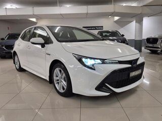 2021 Toyota Corolla ZWE211R Ascent Sport E-CVT Hybrid White 1 Speed Constant Variable Hatchback