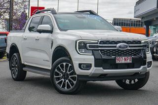 2025 Ford Ranger PY 2025.25MY Platinum Pick-up Double Cab FullTime 4WD DR Arctic White 10 Speed.