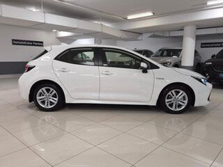 2021 Toyota Corolla ZWE211R Ascent Sport E-CVT Hybrid White 1 Speed Constant Variable Hatchback
