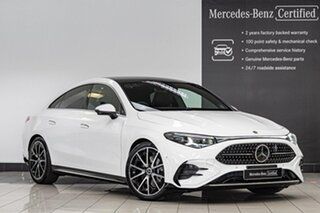 2026 Mercedes-Benz CLA-Class C178 807MY CLA220 e-DCS 4MATIC White 8 Speed.