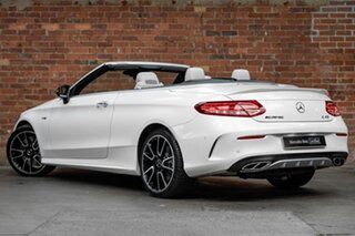 2017 Mercedes-Benz C-Class A205 808MY C43 AMG 9G-Tronic 4MATIC White 9 Speed Sports Automatic.