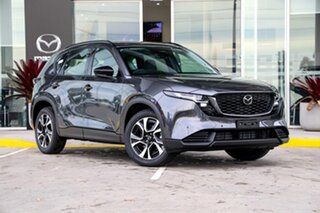 2026 Mazda CX-5 KM0HA0 G25 SKYACTIV-Drive i-ACTIV AWD Touring Machine Grey 6 Speed Sports Automatic.