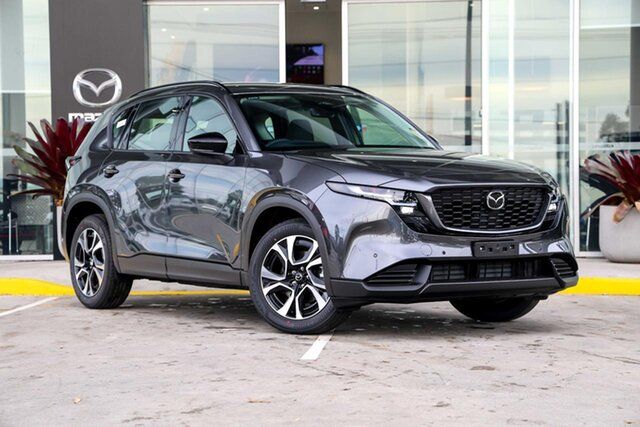 New Mazda CX-5 KM0HA0 G25 SKYACTIV-Drive i-ACTIV AWD Touring Kirrawee, 2026 Mazda CX-5 KM0HA0 G25 SKYACTIV-Drive i-ACTIV AWD Touring Machine Grey 6 Speed Sports Automatic