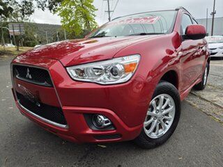 2012 Mitsubishi ASX XA MY12 Platinum 2WD Maroon 6 Speed Constant Variable Wagon