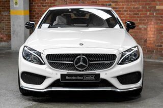 2017 Mercedes-Benz C-Class A205 808MY C43 AMG 9G-Tronic 4MATIC White 9 Speed Sports Automatic