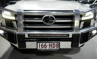 2023 Toyota Landcruiser FJA300R Sahara ZX White 10 Speed Sports Automatic Wagon